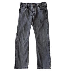 Robert Graham Black Designer Jeans 32 Italian Fabric Luxury Denim